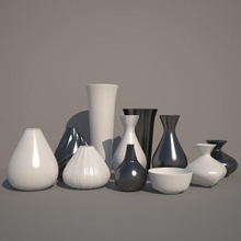 vases free 3d model in household items 3dexport decoration 3d print model - Mito3D
