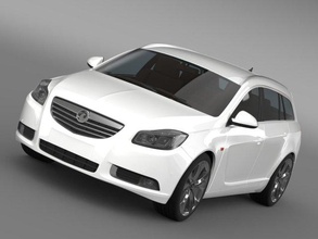 Vauxhall nişan 4x4 çift turbolu Spor Dalları gezici 2013 araba arabalar kapı uk Britanya araç Ulaşım Oto otomobil yüksek poli 3d 3d print model - Mito3D