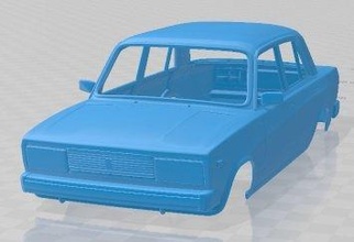 vaz lada 2105 1997 printable body car 3d print model in automotive 3dexport slot scalextric tamiya rc miniz hobby micro 3d print model - Mito3D
