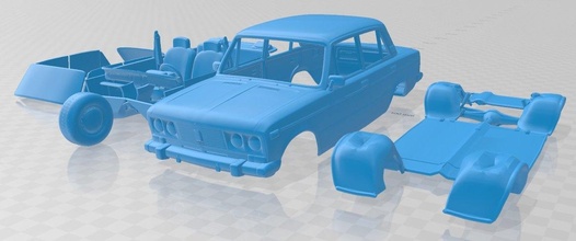 vaz 2108 lada samara 3D Model in Compact Cars 3DExport