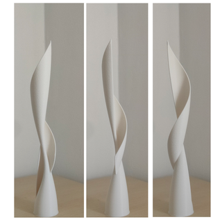 vertical ola escultura matemático Arte accesorios decoración decorativo diseño exterior jardín regalo hotel interior paisajismo Encendiendo oficina original escenografia 3d print model - Mito3D