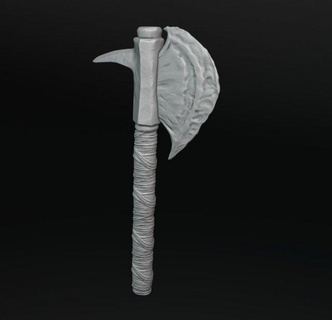 viking balta 2 oyuncaklar Valhalla savaş silah mitoloji fantezi heykel barbar kılıç bıçak ağzı cüce savaşçı şövalye çelik Demir masaüstü Antik atmak 3d print model - Mito3D