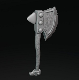 viking balta 4 oyuncaklar Valhalla savaş silah mitoloji fantezi heykel barbar kılıç bıçak ağzı cüce savaşçı şövalye çelik Demir masaüstü Antik atmak 3d print model - Mito3D