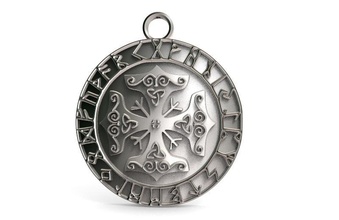 viking kolye Vegvisir takı mücevher Ortaçağa ait fantezi Thor 3d print model - Mito3D