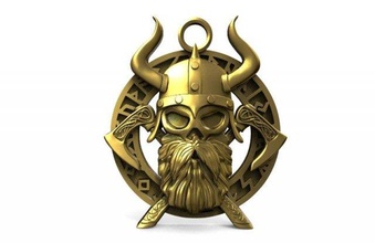 viking skull pendant viking skull pendant jewelry jewel