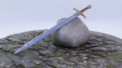 viking sword sword fantasy medieval melee knight warrior blade bladed weapon crusader military