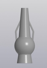 jahrgang stil vase 3d drucken modell dekor 3dexport gärtner innen blume schüssel strauß haushaltswaren blumenhändler 3d print model - Mito3D
