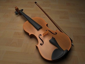 violine 3d modell messing 3dexport viola cello bogen musik instrument konzert klassisch saiten akkorde orchester geige abspielen band hölzern antiquität 3d print model - Mito3D