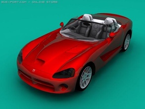 vipère sr libre 3d modèle in sport voitures 3dexport vite courses 3d print model - Mito3D
