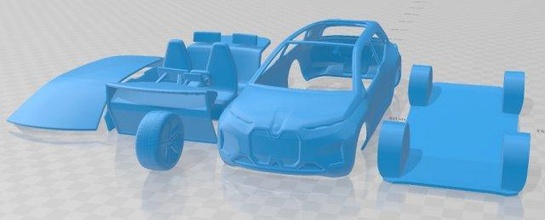 Vision inext 2018 druckbar Wagen Slot scalextric tamiya rc miniz Hobby Mikro 3d print model - Mito3D