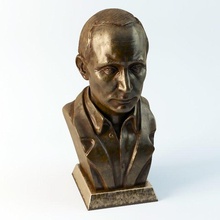 Vladimir Putin Devlet Başkanı adam ukrayna politikacı insan heykel Rusya koz Amerika Birleşik Devletleri siyaset Obama karakter büst Sanat heykeller 3d print model - Mito3D