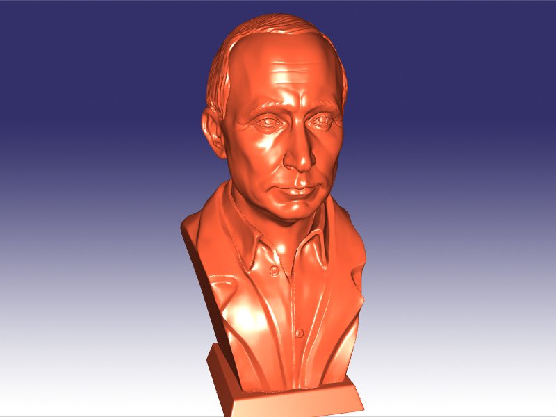 vladimir mettere in 3d stl obj stampa modello uomo 3dexport viso 3D print model - Mito3D