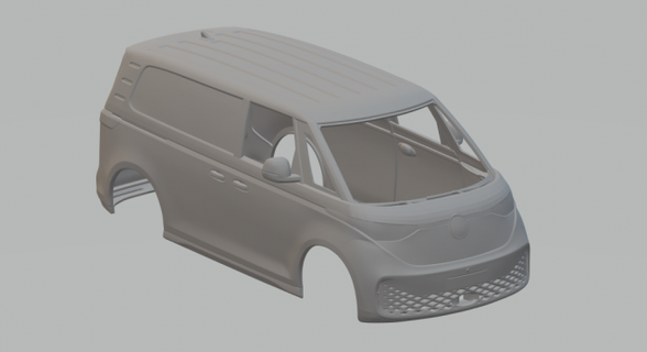 Volkswagen zumbido veículo diecast slotcar hotwheels miniaturas fenda impressão impresso quente rodas 3d print model - Mito3D