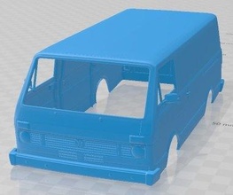 Volkswagen lt 31 1975 imprimible cuerpo camioneta espacio scalextric Tamiya rc miniz pasatiempo micro 3d print model - Mito3D