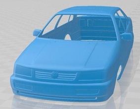 volkswagen passat b4 sedan 1993 printable body car 3d print model in automotive 3dexport slot scalextric tamiya rc miniz hobby micro 3d print model - Mito3D