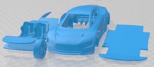 volkswagen xl sport 2014 printable car 3d print model in automotive 3dexport slot scalextric tamiya rc miniz hobby micro 3d print model - Mito3D