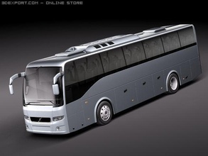 volvo 9700 bus coach 9900 turistic 2007 2008 2009 2010 2011 2012 sweden swedish european eu 3d print model - Mito3D