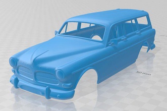 volvo amazon wagon 1961 printable body car volvo amazon wagon 1961 printable body car slot scalextric tamiya rc miniz hobby micro