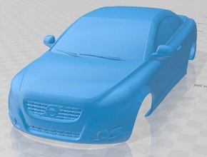volvo c70 2011 printable body car 3d print model in automotive 3dexport slot scalextric tamiya rc miniz hobby micro 3d print model - Mito3D