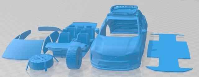 volvo ex30 cross country printable car automotive slot scalextric tamiya rc miniz hobby micro 3d print model - Mito3D