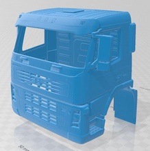volvo fm 2010 imprimable taxi camion 3d impression modèle in automobile 3dexport fente scalextric tamiya rc miniz loisir micro robot d'exploration 3d print model - Mito3D