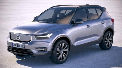 volvo xc40 recharge 2020 3d model in compact cars 3dexport 2019 2021 2022 2023 car electric hybrid xc-40 sweden swedish suv crossover 3d print model - Mito3D