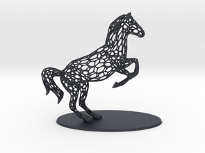 voronoi crianza caballo 3d impresión modelo in escultura 3dexport 3d print model - Mito3D