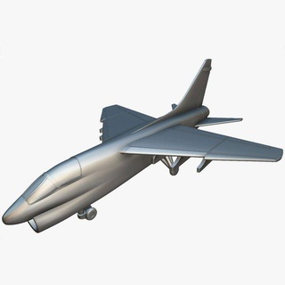 vought ltv a 7e Corsair ii 3d yazdırılabilir model araç stl usaf uçak print minyatür minyatürler a7 printing savaş oyunları n scale printed ready to 7 3d print model - Mito3D
