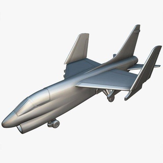 vought ltv a-7e folded wings - 3d printable vehicle stl usaf airplane 3d-print miniature corsair miniatures aircraft a7 3d-printing wargaming usaaf n-scale 3d-printed scale-model ready-to-print a-7 3d print model - Mito3D