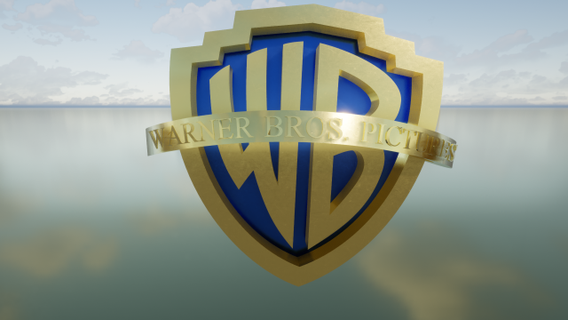Warner bros Logo Zeichen Logos wb Warnerbrospictures Film Studio 3d print model - Mito3D