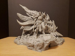savaşçı varyant katiyen ejderha kafatası 3d yazdır model in canavarlar yaratıklar 3dexport heykel rpg fantezi canavar peri zırh kılıç savaş şekil çizgi roman heykeller karanlık şövalye ortaçağa ait karakter oyunlar ejderhalar 3d print model - Mito3D