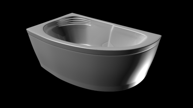 washbasin 2 articulo conjunto arquitectura arquitectónico lavabo interior 3d print model - Mito3D