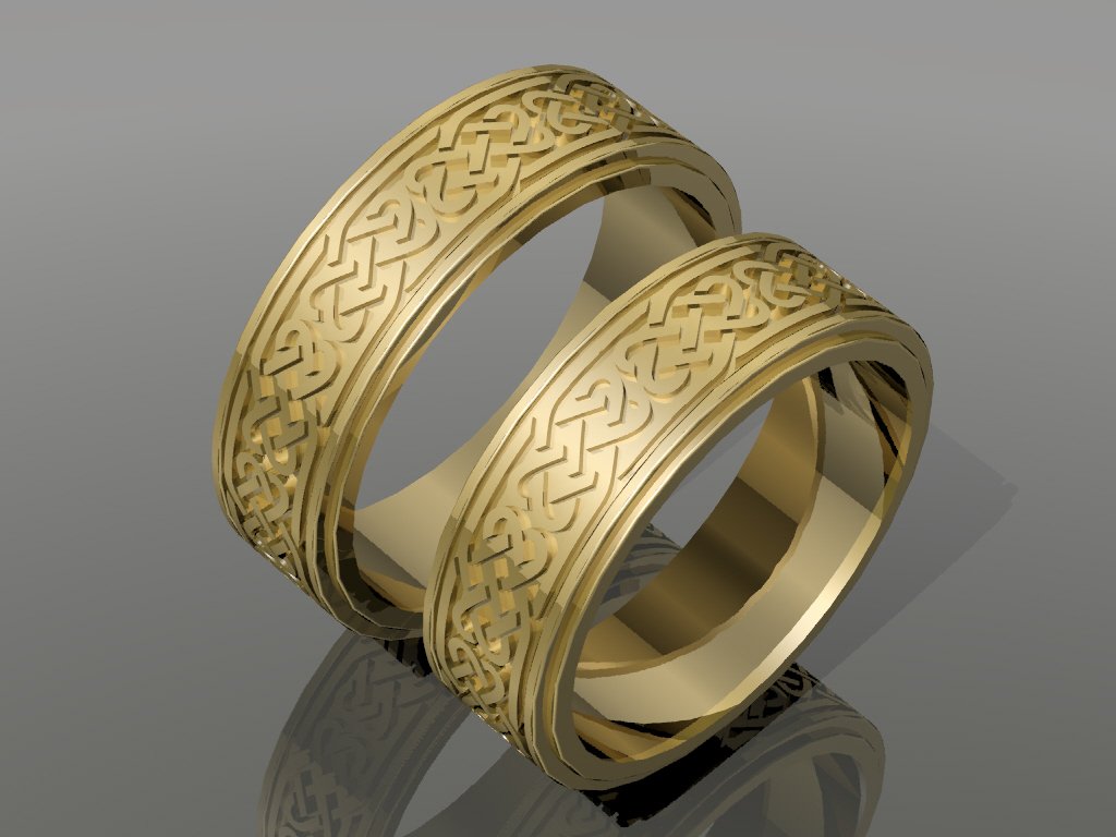 bandes de mariage les anneaux l'anneau weddingrings weddingjewelry weddingbands 3d bijoux imprimable modèle joyau bijoutier haut la qualité l' modèles vente cad fichiers 3D print model - Mito3D