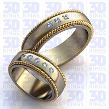 wedding ring 32 wedding ring wax models jewelry 3d milling molding jeweler production prototyping