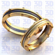 wedding ring 95 wedding ring wax models jewelry 3d milling molding jeweler production prototyping