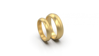 Boda anillo hombre mujer oro joya joyería plata imprimible diamante Moda solitario zafiro rubí amor 3d print model - Mito3D