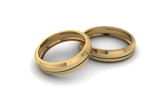 diserbo squillare 002 anelli gioielleria nozze wedding ring Fidanzamento cad pronto engagement 3d print model - Mito3D