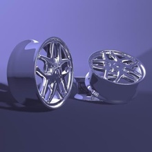 wheel 3d print model - Mito3D