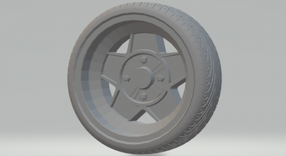 wheels ats aircooled diecast model hotwheels slotcar slot car hot tamya 3d print model - Mito3D