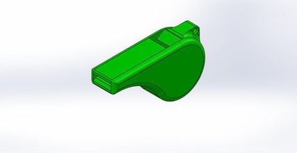 whistle toy play music insturment 3d print model - Mito3D