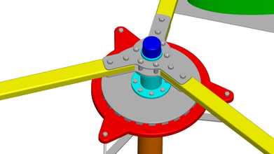 vent turbine 3d modèle in 3dexport 3d print model - Mito3D