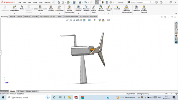 molino Ingenieria ventilador 3d print model - Mito3D