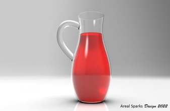 vino vaso gratuito contenitore bicchiere 3d print model - Mito3D