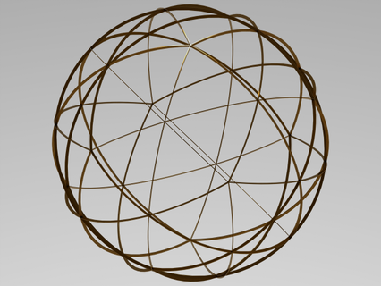 wireframe shape spherical pentakis dodecahedron mathematical art geometry kisdodecahedron polyhedron pentagonal pyramid kleetope catalan truncated icosahedron face plastic printable part complex design 3d print model - Mito3D