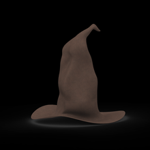 cadı şapkası Cadı şapka deri Kostüm oyunu stl obj tasarım 3dmodel yazdırılabilir 3d print model - Mito3D