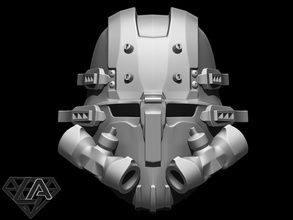 wolfenstein personalizadas capacete 3d impressão modelo in jogos acessórios 3dexport soldados soldado mascarar airsoft cosplay halloween helmet bruxas guerreiro cavaleiro invasor armaduras brinquedo 3d print model - Mito3D