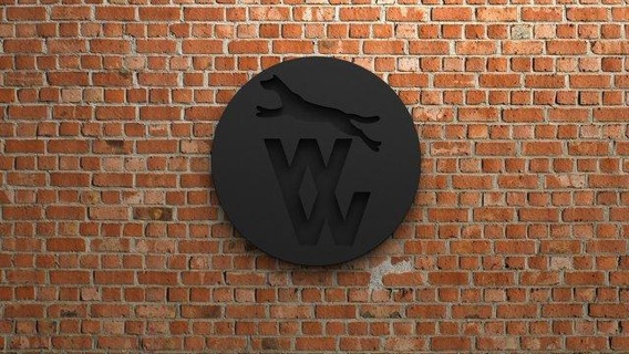 wolverhampton vagabondi fc logo simple segni loghi calcio Inghilterra Europa gioco sport 3d print model - Mito3D