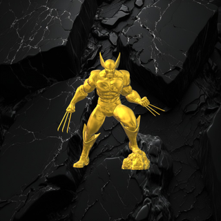 Wolverine oyuncaklar 3d Yazdır oyunlar anime aksiyon şekil action figure robot Japonya film dizi tv güç korucular polis rpg 3d print model - Mito3D