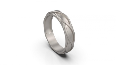 mujer solitario anillo 26 oro joya joyería plata imprimible diamante Moda Boda zafiro rubí 3d print model - Mito3D