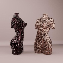 frau torso skulptur 3d drucken modell 3dexport abstrakt 3dprint körper statue zahl maniqui 3d print model - Mito3D